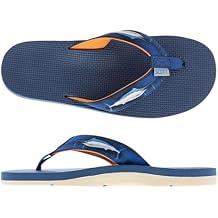 Scott Hawaii Mens Kaiko Sandal | Nylon Strap with Neoprene Lining | Molded Non-Marking No-Slip Outsole | Arch Support and Heel Cup | Fishing & Boat Friendly