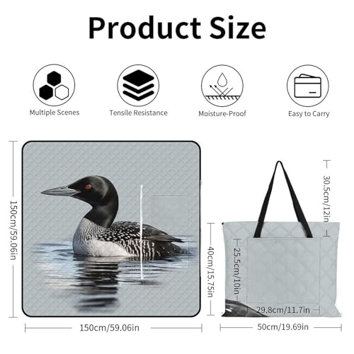 Couverture de plage extérieure pliable pour le camping et salon
