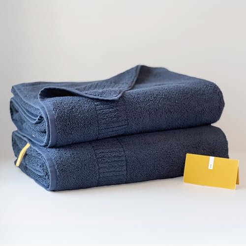 Extra Absorbent Organic Cotton Bath Towels, Soft &...