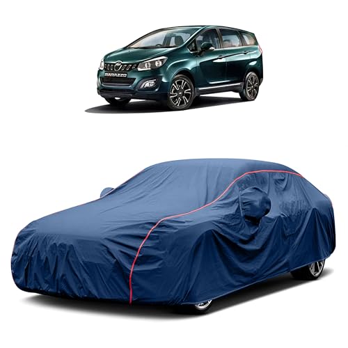 Image of Heavy-Duty Car Cover for Compatible with Mahindra Marazzo (2018 to 2025 All Models) Deluxe Car Protection Cover ? Waterproof & UV-Resistant All-Season Exterior Protection