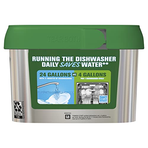 Cascade Platinum Actionpacs + Dishwasher Cleaner, Dishwasher Detergent Pods, Fresh, 48 Count #TOP5