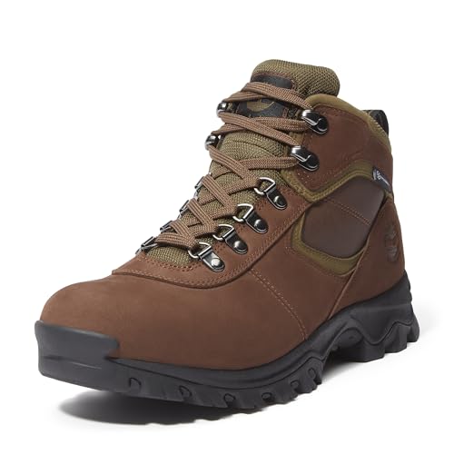 Timberland Men's Mt. Maddsen Mid Leather Wp Hiking Boot, Dark
