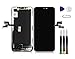 Premium Screen Replacement Compatible with iPhone X Screen Replacement 5.8 inch (Model A1865 A1901 A1902) Touch Screen Display digitizer Repair kit Assembly with Complete Repair Tools
