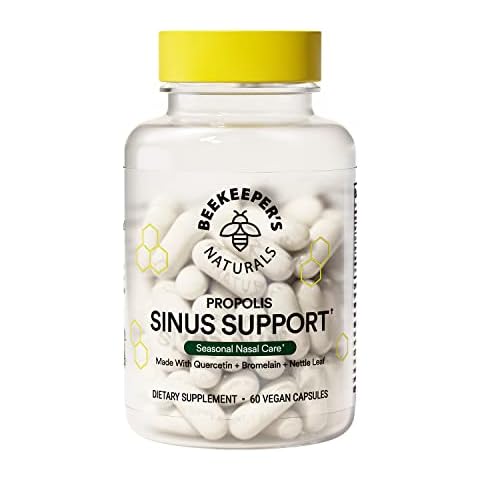 Beekeeper's Naturals All Natural Sinus Support Cover