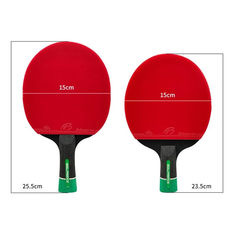 Mazza da ping pong professionale, racchetta, mazza for intrattenimento domestico, allenamento indoor e outdoor, competizione