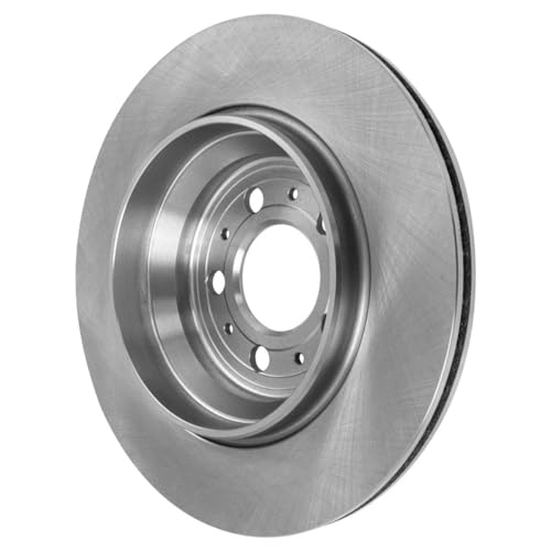Image of Detroit Axle - Rear Brake Rotors for 2003-2014 Volvo XC90 Disc Brake Rotors 2004 2005 2006 2007 2008 2009 2010 2011 2012 2013 Replacement [12.13 inch inch Rotors]