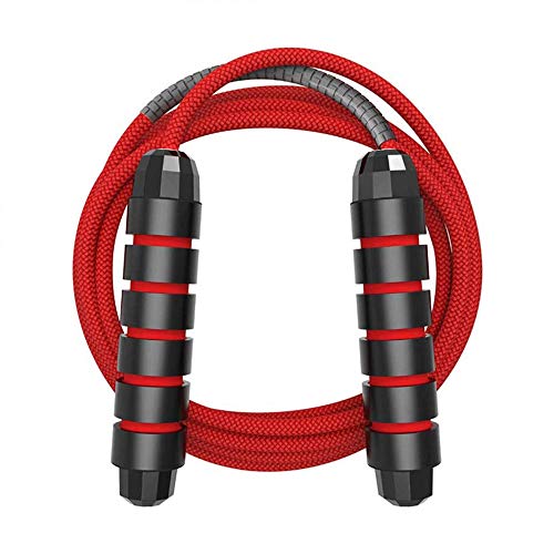 Corde à sauter réglable de 3 m, coton épais de 6 mm Corde, exercice à la maison pour enfants, adultes et hommes, pour le sport et la forme physique, pour une plus grande endurance, boxe, crossfit