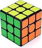 マジックキューブ 3x3x3 魔方 プロ向け 回転スムーズ 安定感 知育玩具 Magic Cube 旅行 飛行機 おもちゃ 小学生 子供暇つぶし (初心者 3x3x3)