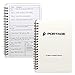 Portage Notebooks 72 Week Undated Weekly Planner 4" x 7" - Weekly Planner Helps You to Stay Organized with Weekly Tasks, Events and Time Management
