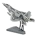 Lllunimon 1/72 F-22 Fighter Jet Model Alloy Die-Casting Static Simulation Aircraft Model Collection Gift
