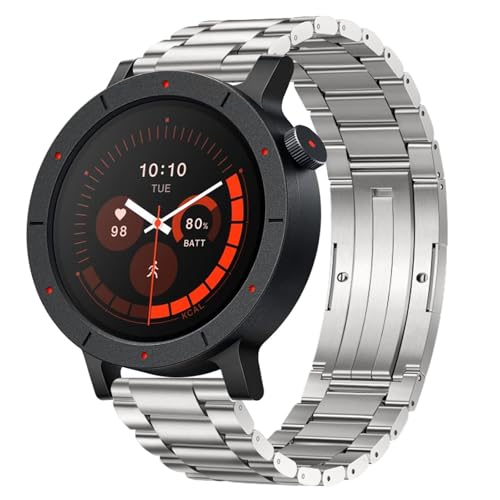 [PONATTENO] �����`�^���������E�H�b�`�o���h For CMF Watch 3 Pro �p�o���h �y�ʋ������E�H�b�`�o���h �u���b�N �܂肽���݃o�b�N�� �T�C�Y�����\ �H��t�� (�V���o�[)