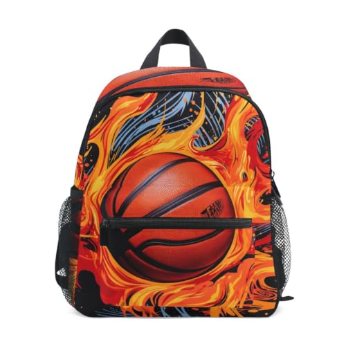 Sac à dos pour tout-petits motif basket idéal pour sorties et voyages