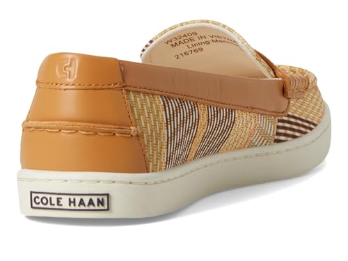 Cole Haan Women's Nantucket Penny Loafers, Bali Stripe Canvas, 8.5-B US