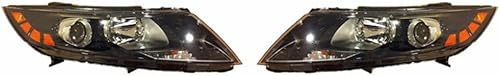 Miniatura 5 de KarParts360 Para Kia Optima 2011 2012 2013 Conjunto de faros delanteros del lado del pasajero  HID compuesto  con nivelación automática  921022T131