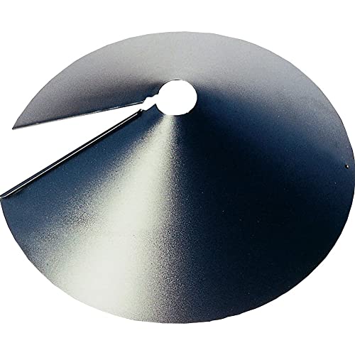 Vogelfutterstation für Eichhörnchen, 35,6 cm / 45,7 cm, zum Schutz der Außenstange, Vogelfutterspender und Vogelhäuser (45,7 cm)