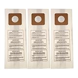 VacBagsUSA Replacement Paper Vacuum Cleaner Bags For Panasonic Style U/U3 - Pack 3