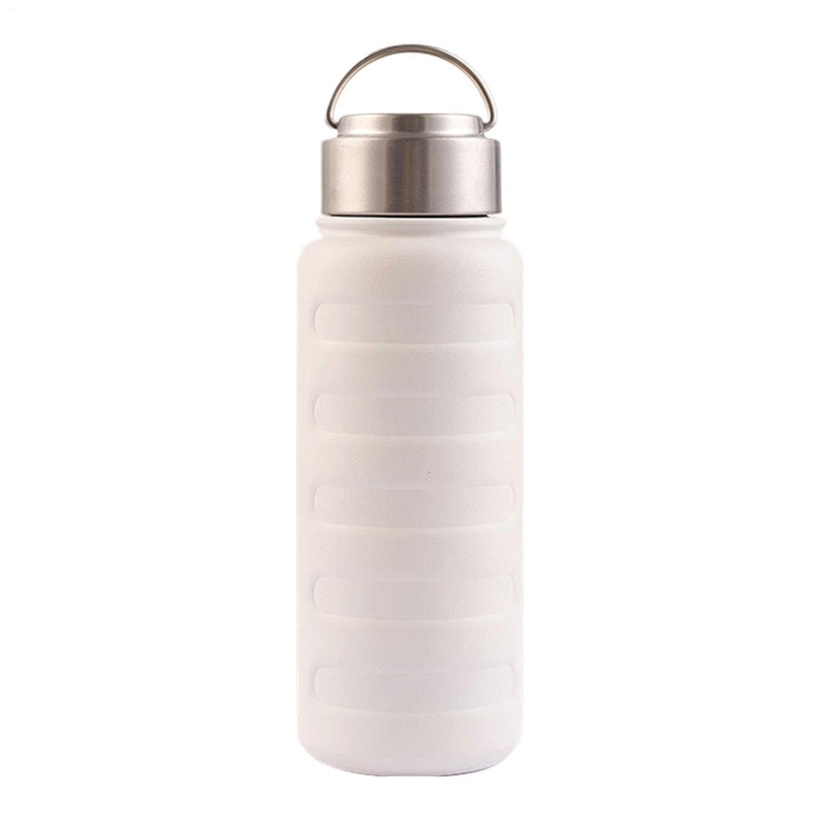 Thermosflasche – Sportbecher aus Edelstahl | Tragbare Trinkflasche 1 l wasserdicht für verschiedene Aktivitäten im Haus, Outdoor, Wandern, Schule, Reisen, Camping