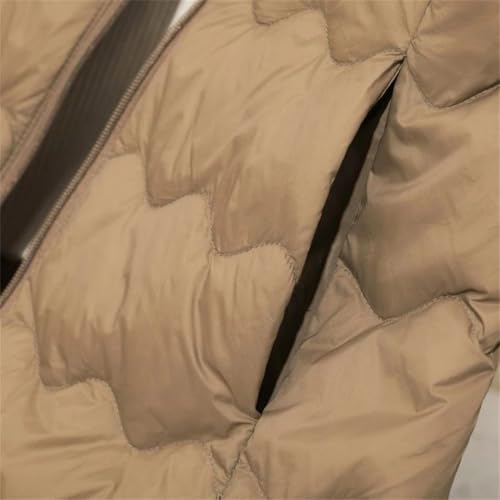 Chic Black Women's Lightweight Long Down Jacket with Hood – Perfect for Winter Adventures! - Image 3