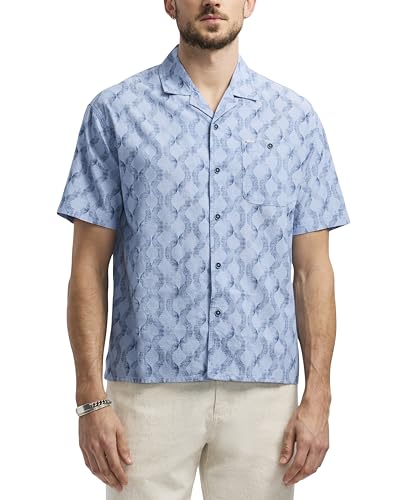 Chemise manches courtes imprimées homme Buffalo David Bitton haut boutonnée mode