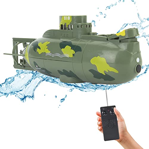 KENANLAN RC U-Boot - Mini Ferngesteuertes Tauchboot Für Pool & Badewanne