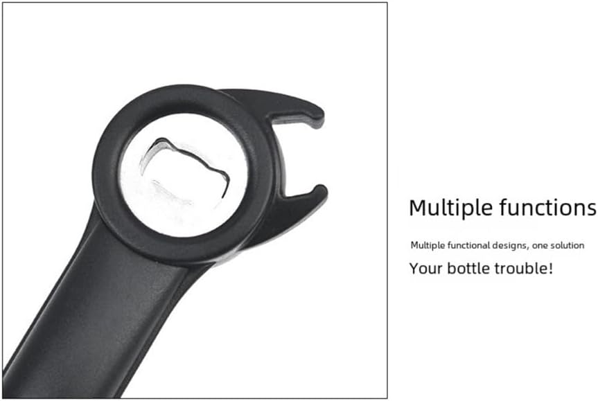 Can Opener, Manual Can Opener for Kitchen, Bottle & Pop Top Opener - Easy Grip