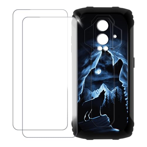 UOGNADGD Blackview BV9300 �Ƃ̌݊������� �J�X�^���J���t���P�[�X�{�����K���X�ی�t�B����2���t�� ? �Ռ��z�������h�~ (�T 2)