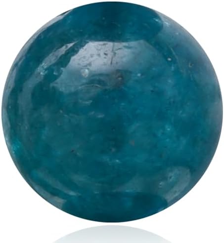 100PCS Blue Apatite Loose Round Natural Stone Beads for Crafting and Jewelry Making DIY Bracelet Necklace 6MM image 5
