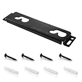 Placa de fijación fija soporte de pared con tornillos sustituto para LG NB3570A barra de sonido barra de altavoz