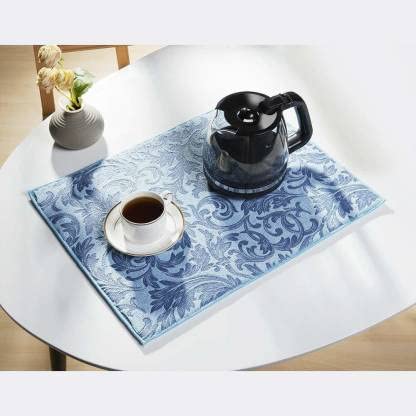 NEERAK Ultra Absorbent Microfiber Dish Drying Mat (50x90) and Protector for Kitchen countertop,Sinks - Folds for Compact Storage- Extra Large 3
