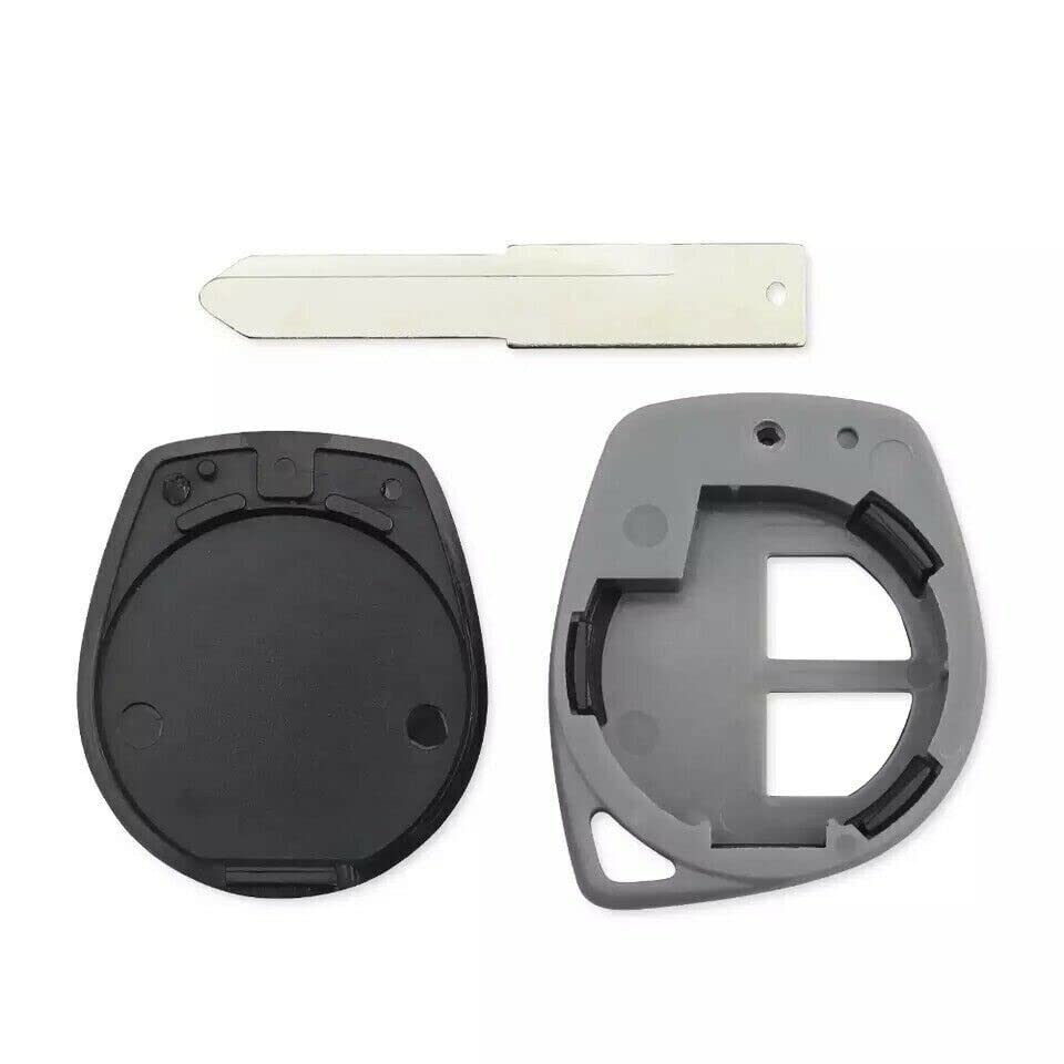 Happyit Scocca in Fbra di Carbonio ABS + Silicone Copri Chiave