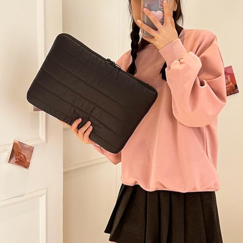 QWAXTRIW Sonsongola gonfia del Laptop Cover per Laptop Women Men Uomini del 13/11/15 Pollici per Laptop Piumino Trapuntato per lapide per la Custodia per Il Computer per PRO/MacBook Air/PRO