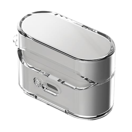 KOOLRIVER�EFor SONY WF-1000XM5 �P�[�X PU���U�[ �J�o�[ �J���r�i�t�� �V���v�� ������� ���h�~ �ی�J�o�[(�N���A�O���[)