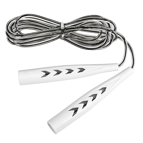 CONGARTENO 可能フィットネス縄跳び トレーニング用エクサ跳び縄 収納バケツ付 男女兼用体育試験対応 運動用軽量ジャンプロープ