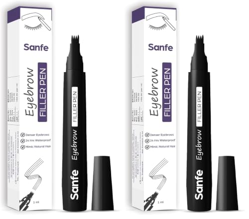 Image of Sanfe Eyebrow Filler Pen | Waterproof Microblading Brow Pen (Pack of 2)
