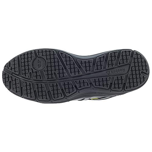 Reebok Work Men's Black Leather Work Shoes Metguard St Sr Ox Black - 11 Medium #TOP2