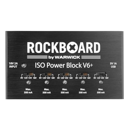 RockBoard by Warwick Iso Power Block V6+ Multi-power Supply