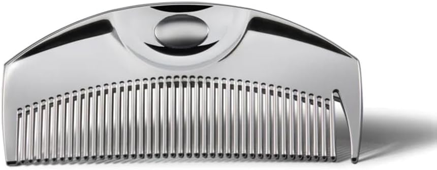 LOVE CHROME RF Tsuki Silver Official Shop Hair Comb for Outings/LOVE CHROME RF TSUKI SILVER