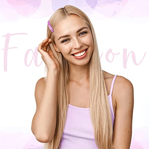 12 Pieces Hair Barrettes for Women Tortoise Shell Acetate French Skinny Clip Automatic Ponytail Barrettes for Women Fine Thin Hair Accessories(Stylish Color)