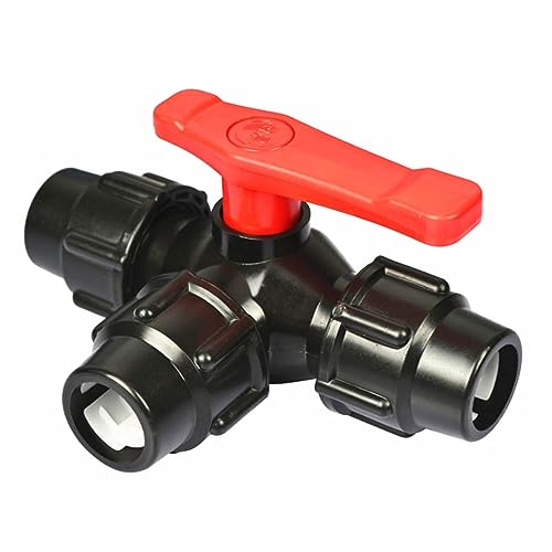 Válvula de tres vías tipo T con conexión rápida de 40mm para un flujo sin fugas 3