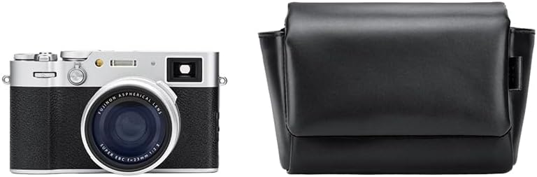 PU Leather Camera Case for Fuji X100VI X100V X100F CANON PowerShot V1