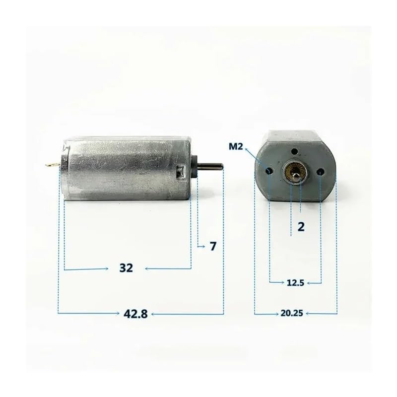 FK-180SH-14180 Carbon Brush Electronic Starter DC 5V-12V 12000RPM High Speed