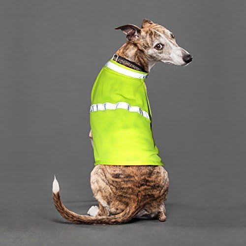 Candofly Reflective Dog Vest for Safety - High Visibility Fluorescent Pet Vest Lightweight Life Jacket Dog Clothes Reflective Dog…