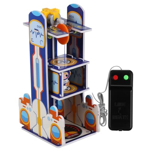 Kids Elevator Stem Project Science Experiment Develop Toy DIY 3D