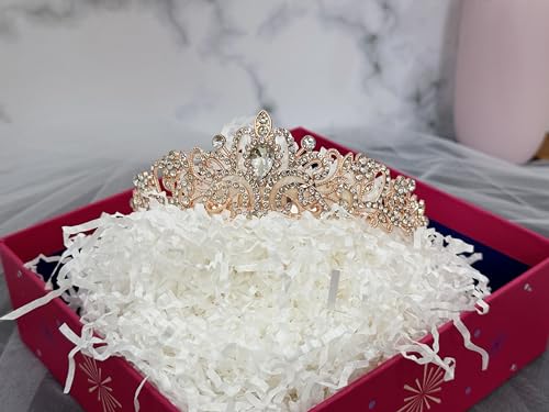 Jetkong BACHELORETTE PARTY TIARA AND SASH-3 3 Pcs Bachelorette Party Decorations Bridal Shower Crown, Bride To Be Sash&Veil For Women Bachelorette Party Gifts, Bachelorette Party Supplies, Gifts, Favors thumb #4