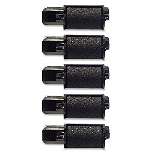 SuppliesMAX Compatible Replacement for Adler Royal 100/110/120/215/225/435DX Black Ink Rollers (5/PK) (013109)