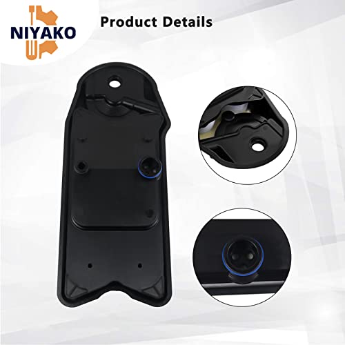 Niyako 6.7L Crankcase Ventilation Filter Engine Breather Element Replacement# 𝟗𝟎𝟒-𝟒𝟏𝟖 𝐂𝐕𝟓𝟐𝟎𝟎𝟏 𝟒𝟗𝟑𝟔𝟔𝟑𝟔 𝟔𝟖𝟎𝟎𝟐𝟒𝟑𝟑𝐀𝐂 Fit 2007-2020 Ram 2500 3500 4500 5500 F650 F750 #TOP4
