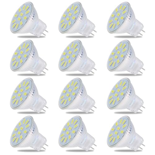 NEOFEN LED MR11 Light Bulbs 5W 12V, 40W Halogen Equivalent, GU4 LED Light Bulb for Home, Landscape, Recessed, Track Lighting