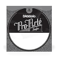The perfect replacement string for the d'addario ej44 pro-arte extra-hard tension third string Laser sorted clear nylon treble strings for consistent, precise intonation Extra-hard tension Perfect for replacement string or customized sets Made in the...