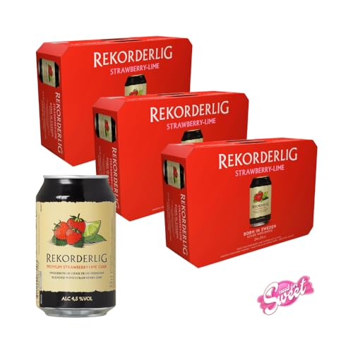 Summer Party Pack - Rekorderlig Strawberry-Lime Cider 72 Dosen