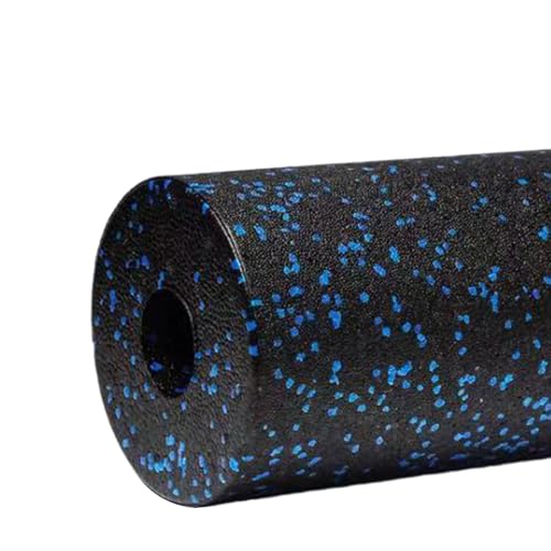 Rodillo de espuma para Pilates y ejercicios, equipo de masaje muscular de alta densidad y bloque de estiramiento, adecuado para gimnasio en casa, color azul miniatura 3